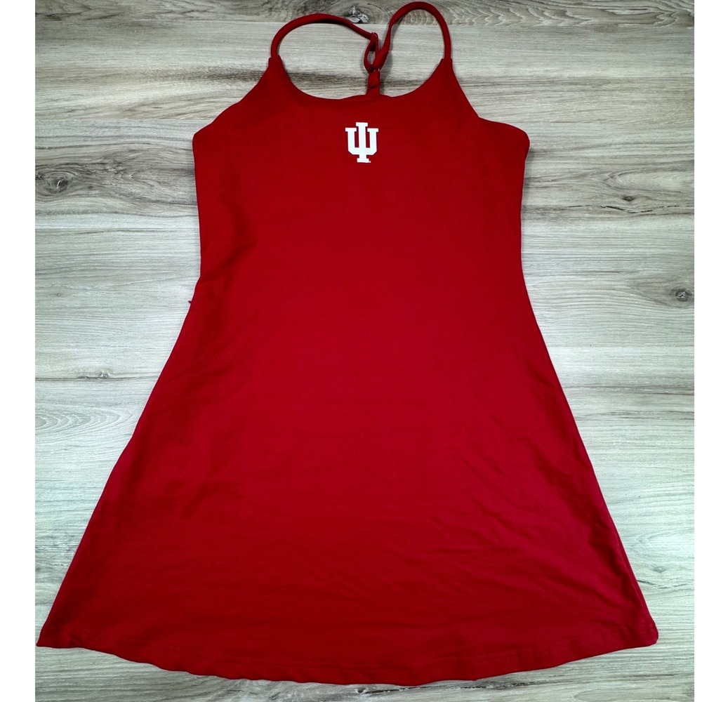 Established & Co Indiana University Hoosiers Red Athletic Dress Womens Large IU